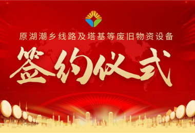 原湖潮鄉(xiāng)線路及塔基等廢舊物資設(shè)備項目簽約儀式圓滿落幕！——小額資產(chǎn)簡易程序初顯成效