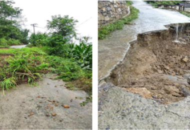 黨旗在抗汛前沿高高飄揚——壩上村駐村第一書記在行動