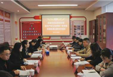 黨建引領(lǐng)促合作，攜手共進(jìn)謀發(fā)展——能源資管本部黨支部與陽(yáng)光產(chǎn)權(quán)交易所第一黨支部聯(lián)合開展黨建聯(lián)建座談