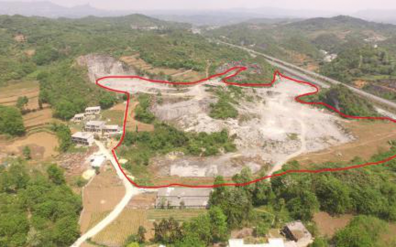 蘇家寨隧道進(jìn)口取養(yǎng)護(hù)料場